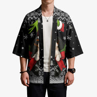 Cavalier King Charles Spaniel Xmas Ball Christmas Kimono Xmas Holiday Patterns - Wonder Print Shop