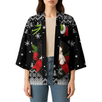 Cavalier King Charles Spaniel Xmas Ball Christmas Kimono Xmas Holiday Patterns - Wonder Print Shop