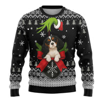 Cavalier King Charles Spaniel Xmas Ball Christmas Ugly Christmas Sweater Xmas Holiday Patterns TS04