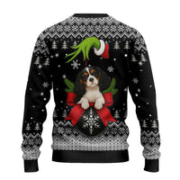 Cavalier King Charles Spaniel Xmas Ball Christmas Ugly Christmas Sweater Xmas Holiday Patterns TS04