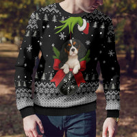 Cavalier King Charles Spaniel Xmas Ball Christmas Ugly Christmas Sweater Xmas Holiday Patterns TS04