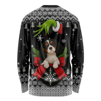 Cavalier King Charles Spaniel Xmas Ball Christmas Long Sleeve Shirt Xmas Holiday Patterns - Wonder Print Shop