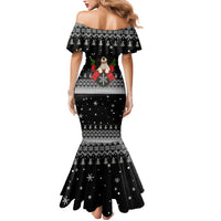 Cavalier King Charles Spaniel Xmas Ball Christmas Mermaid Dress Xmas Holiday Patterns - Wonder Print Shop