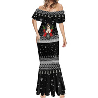 Cavalier King Charles Spaniel Xmas Ball Christmas Mermaid Dress Xmas Holiday Patterns - Wonder Print Shop