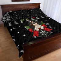 Cavalier King Charles Spaniel Xmas Ball Christmas Quilt Bed Set Xmas Holiday Patterns - Wonder Print Shop