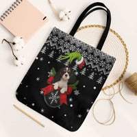 Cavalier King Charles Spaniel Xmas Ball Christmas Tote Bag Xmas Holiday Patterns - Wonder Print Shop