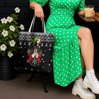 Cavalier King Charles Spaniel Xmas Ball Christmas Tote Bag Xmas Holiday Patterns - Wonder Print Shop