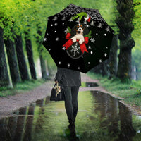 Cavalier King Charles Spaniel Xmas Ball Christmas Umbrella Xmas Holiday Patterns - Wonder Print Shop