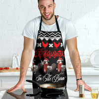 Chicken Farm Christmas Apron Xmas Holiday Patterns - Wonder Print Shop