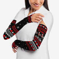Chicken Farm Christmas Arm Sleeves Xmas Holiday Patterns - Wonder Print Shop