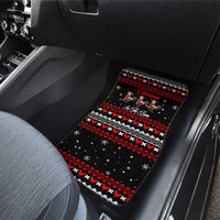 Chicken Farm Christmas Car Mats Xmas Holiday Patterns - Wonder Print Shop