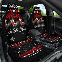 Chicken Farm Christmas Car Seat Cover Xmas Holiday Patterns - Wonder Print Shop