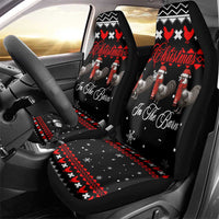 Chicken Farm Christmas Car Seat Cover Xmas Holiday Patterns - Wonder Print Shop