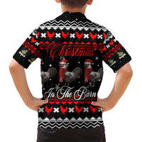 Chicken Farm Christmas Family Matching Puletasi and Hawaiian Shirt Xmas Holiday Patterns - Wonder Print Shop