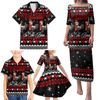 Chicken Farm Christmas Family Matching Puletasi and Hawaiian Shirt Xmas Holiday Patterns - Wonder Print Shop
