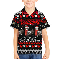 Chicken Farm Christmas Family Matching Puletasi and Hawaiian Shirt Xmas Holiday Patterns - Wonder Print Shop