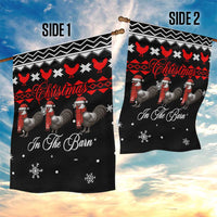 Chicken Farm Christmas Garden Flag Xmas Holiday Patterns - Wonder Print Shop