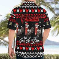 Chicken Farm Christmas Hawaiian Shirt Xmas Holiday Patterns - Wonder Print Shop