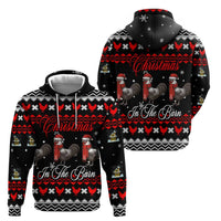 Chicken Farm Christmas Hoodie Xmas Holiday Patterns - Wonder Print Shop