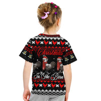 Chicken Farm Christmas Kid T Shirt Xmas Holiday Patterns - Wonder Print Shop