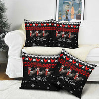 Chicken Farm Christmas Pillow Cover Xmas Holiday Patterns - Wonder Print Shop