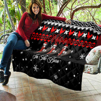 Chicken Farm Christmas Quilt Xmas Holiday Patterns - Wonder Print Shop