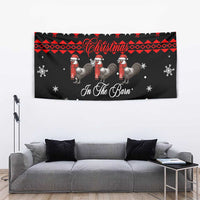 Chicken Farm Christmas Tapestry Xmas Holiday Patterns - Wonder Print Shop