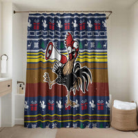 Chicken It Twice Christmas Bathroom Set Xmas Holiday Patterns - Wonder Print Shop