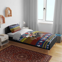 Chicken It Twice Christmas Bedding Set Xmas Holiday Patterns - Wonder Print Shop