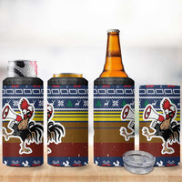 Chicken It Twice Christmas 4 in 1 Can Cooler Tumbler Xmas Holiday Patterns - Wonder Print Shop