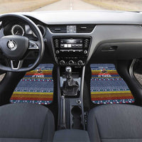 Chicken It Twice Christmas Car Mats Xmas Holiday Patterns - Wonder Print Shop