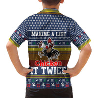 Chicken It Twice Christmas Hawaiian Shirt Xmas Holiday Patterns - Wonder Print Shop