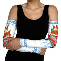 Chicken Life Christmas Arm Sleeves Xmas Holiday Patterns - Wonder Print Shop