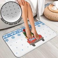 Chicken Life Christmas Bathroom Set Xmas Holiday Patterns - Wonder Print Shop