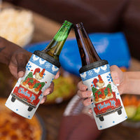 Chicken Life Christmas 4 in 1 Can Cooler Tumbler Xmas Holiday Patterns - Wonder Print Shop