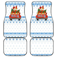 Chicken Life Christmas Car Mats Xmas Holiday Patterns - Wonder Print Shop
