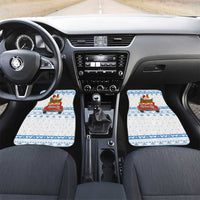 Chicken Life Christmas Car Mats Xmas Holiday Patterns - Wonder Print Shop