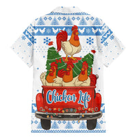 Chicken Life Christmas Family Matching Mermaid Dress and Hawaiian Shirt Xmas Holiday Patterns - Wonder Print Shop