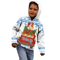 Chicken Life Christmas Kid Hoodie Xmas Holiday Patterns - Wonder Print Shop