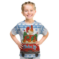 Chicken Life Christmas Kid T Shirt Xmas Holiday Patterns - Wonder Print Shop