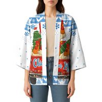 Chicken Life Christmas Kimono Xmas Holiday Patterns - Wonder Print Shop