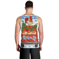 Chicken Life Christmas Men Tank Top Xmas Holiday Patterns - Wonder Print Shop