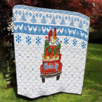 Chicken Life Christmas Quilt Xmas Holiday Patterns - Wonder Print Shop