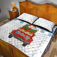 Chicken Life Christmas Quilt Bed Set Xmas Holiday Patterns - Wonder Print Shop