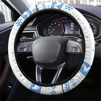 Chicken Life Christmas Steering Wheel Cover Xmas Holiday Patterns - Wonder Print Shop