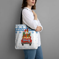 Chicken Life Christmas Tote Bag Xmas Holiday Patterns - Wonder Print Shop