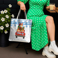 Chicken Life Christmas Tote Bag Xmas Holiday Patterns - Wonder Print Shop
