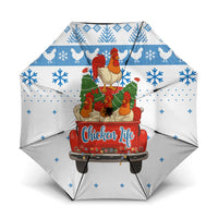 Chicken Life Christmas Umbrella Xmas Holiday Patterns - Wonder Print Shop
