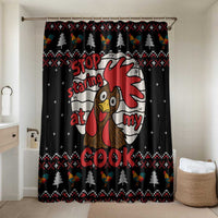 Chicken Stop Christmas Bathroom Set Xmas Holiday Patterns - Wonder Print Shop