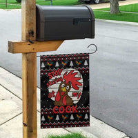 Chicken Stop Christmas Garden Flag Xmas Holiday Patterns - Wonder Print Shop
